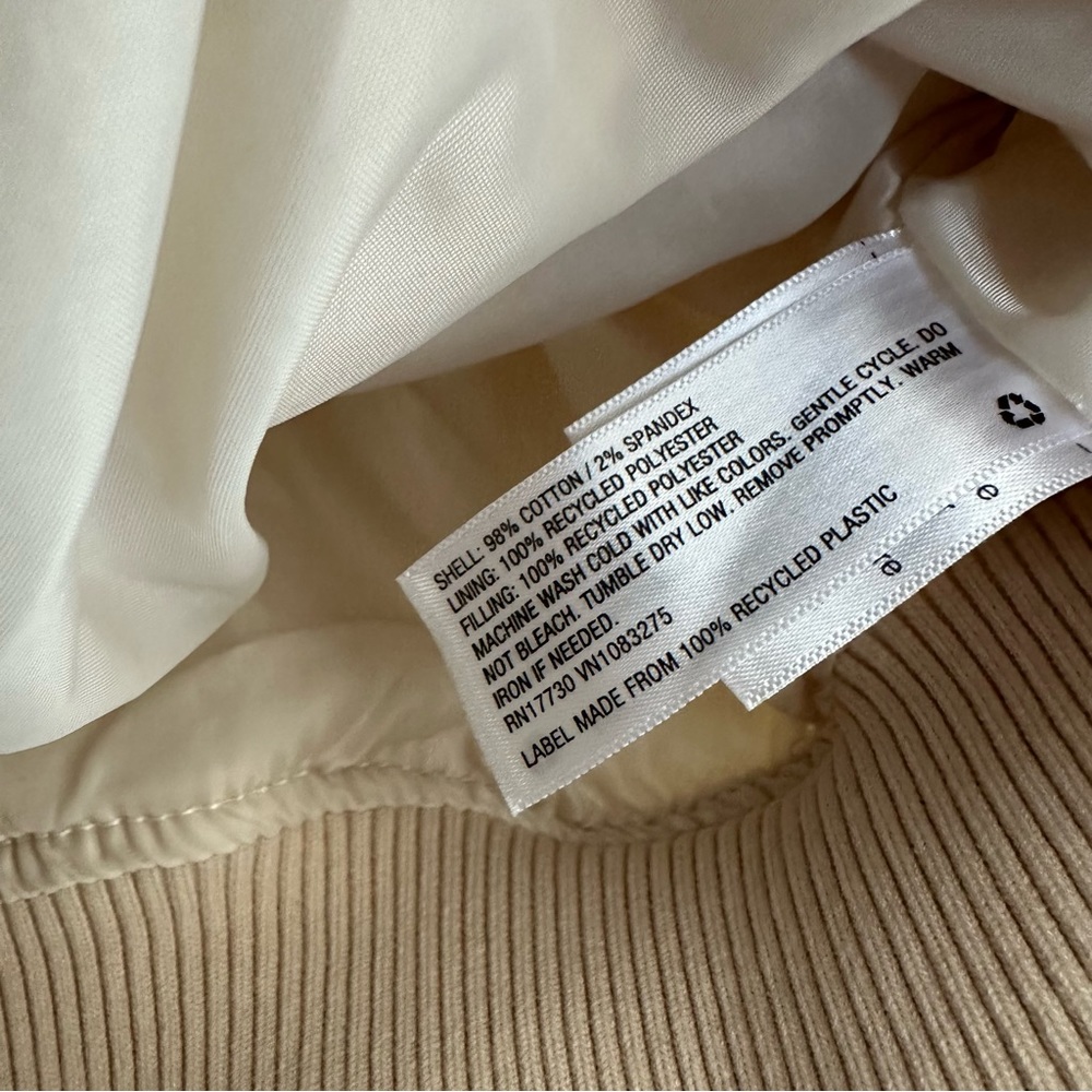 Universal Thread Cream Bomber Jacket - image 5